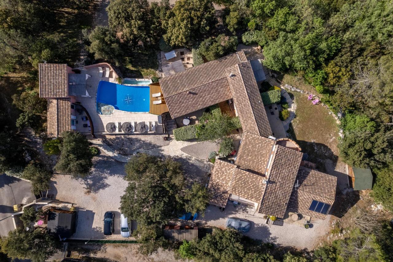 La Rose Des Vents & Spa - Gite Provence Néoules Dış mekan fotoğraf